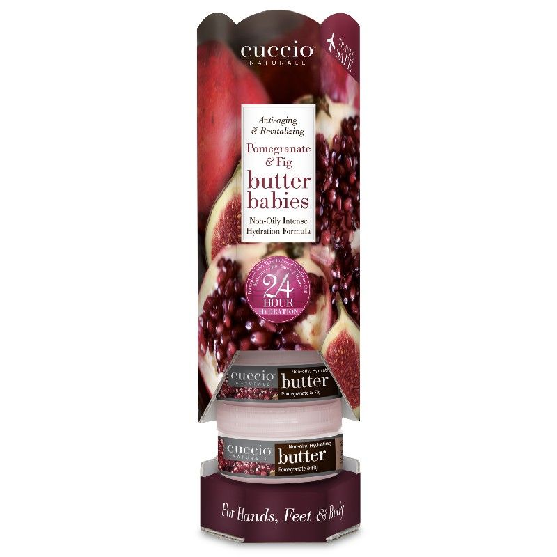 Cuccio Butter Babies Towers Pom & Fig 6 ct