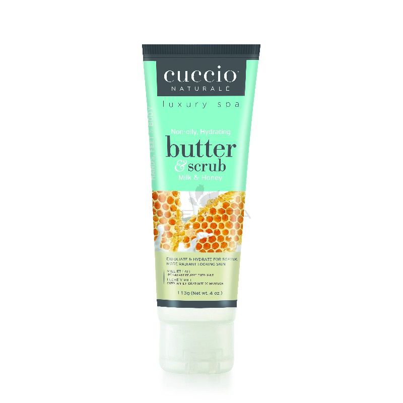 Cuccio Butter Scrub Milk & Honey 4 oz