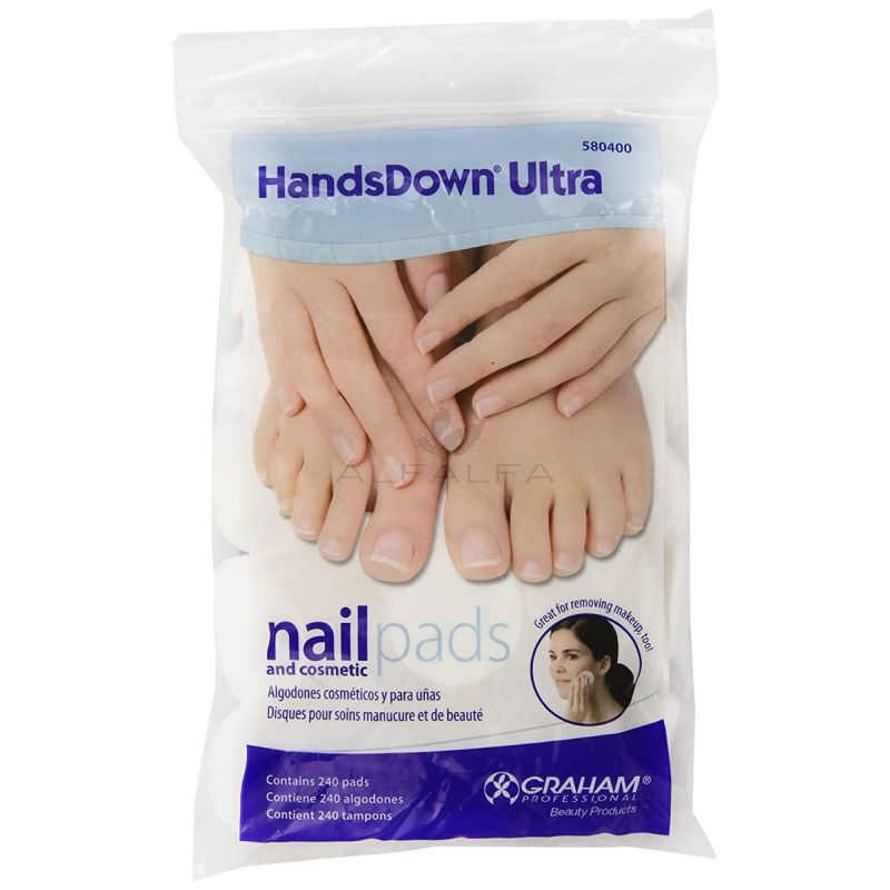Graham HandsDown Ultra - Nail Pads 240 ct