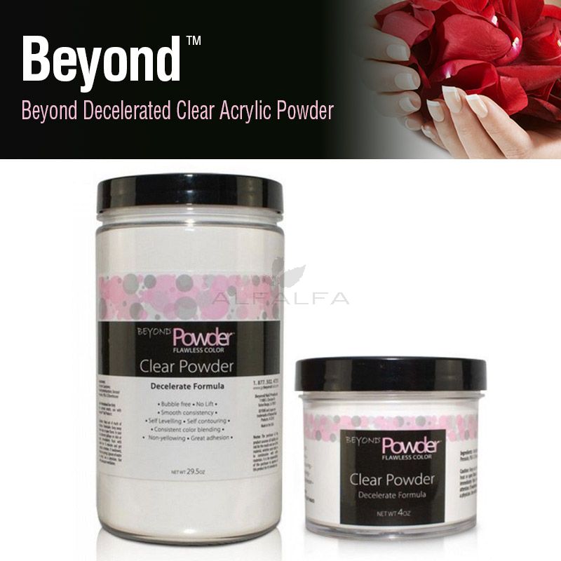 Beyond Decelerated Clear Acrylic Powder