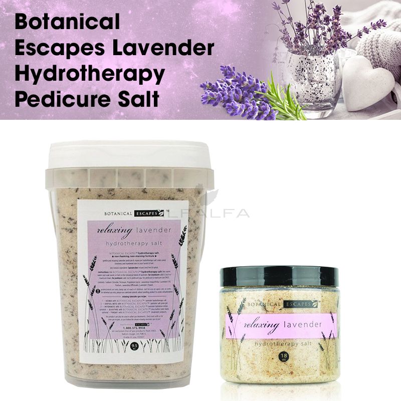 Botanical Escapes Lavender Hydrotherapy Pedicure Salt