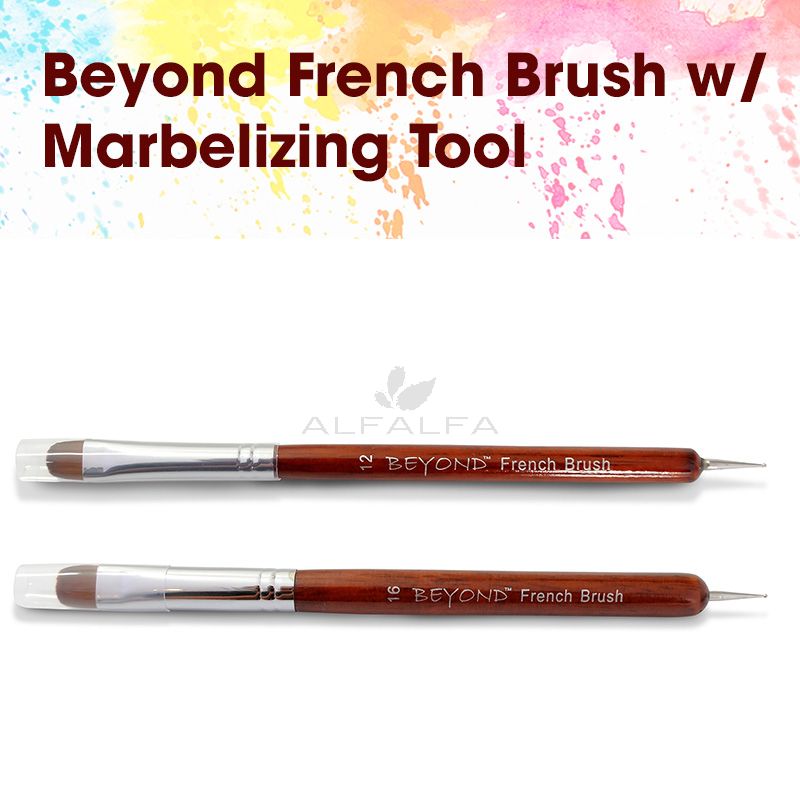 Beyond French Brush w/ Marbelizing Tool