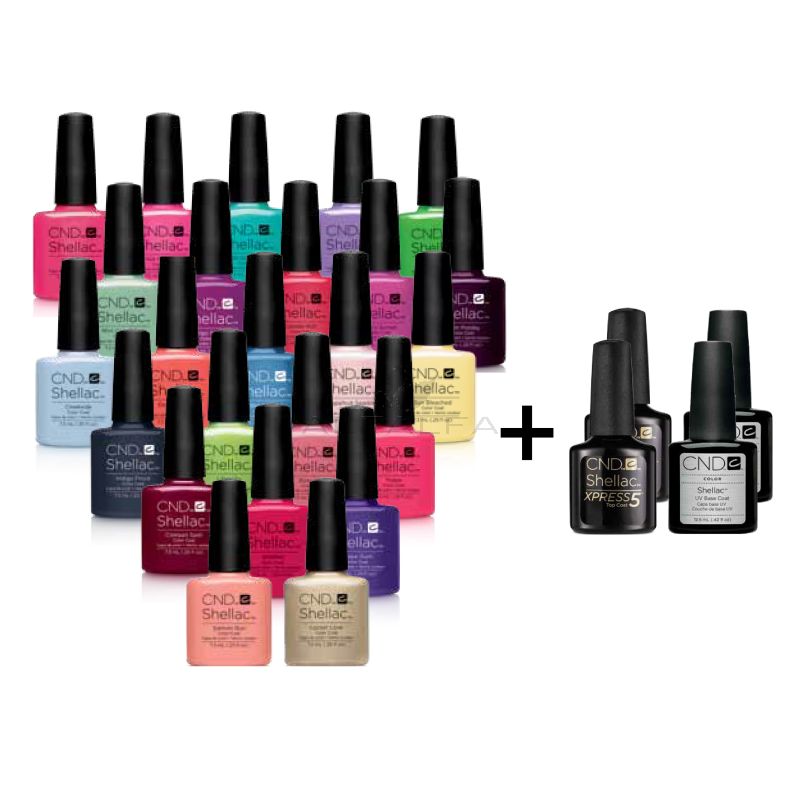 CND Shellac Power Polish - Choose any 20 colors from whole collection
