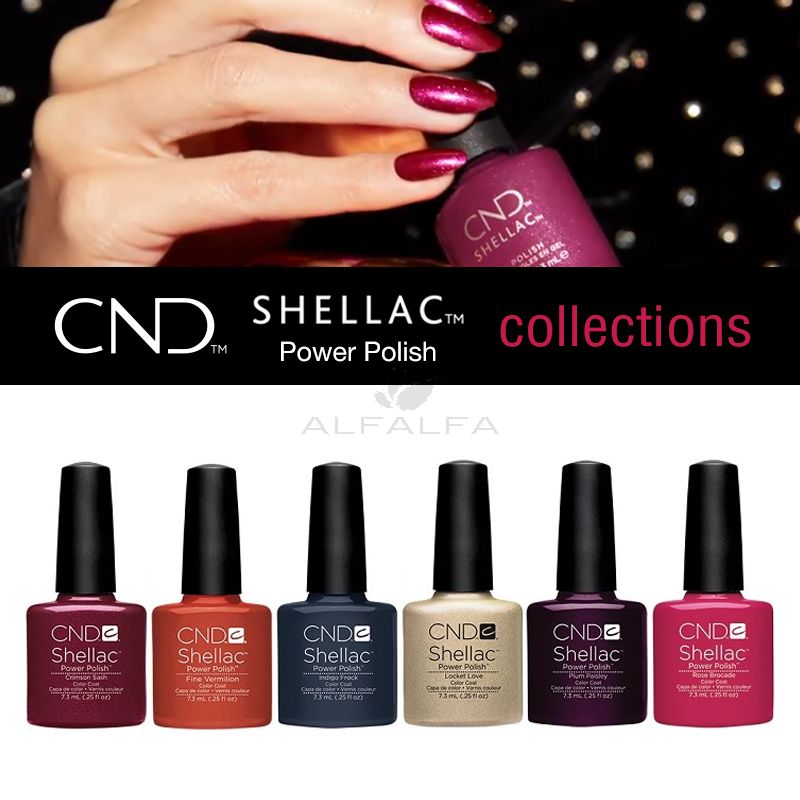 CND Shellac Power Polish - All color collections