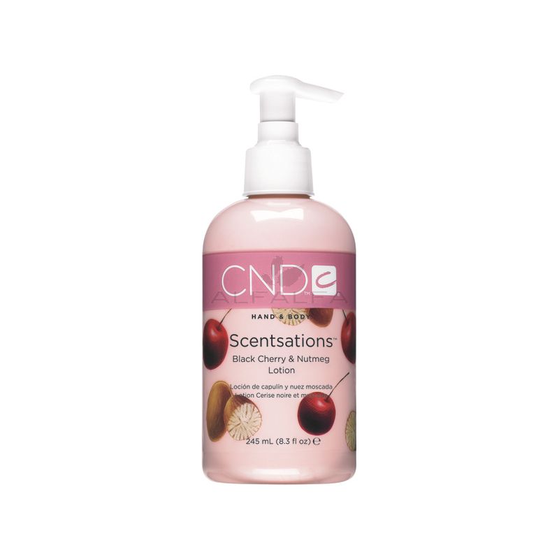 CND Scentsations Black Cherry & Nutmeg Lotion 8.3 oz