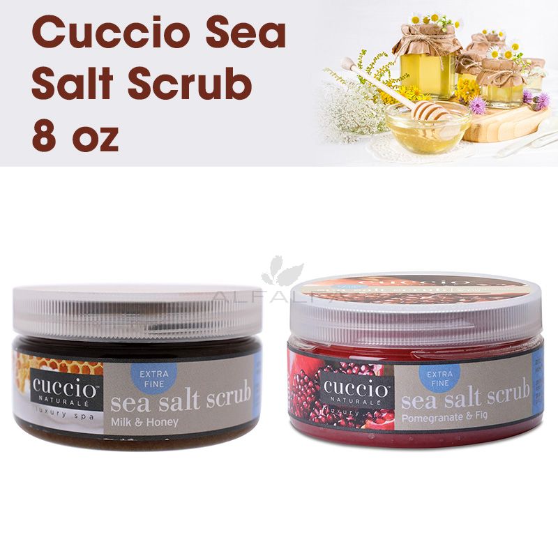 Cuccio Sea Salt Scrub 8 oz