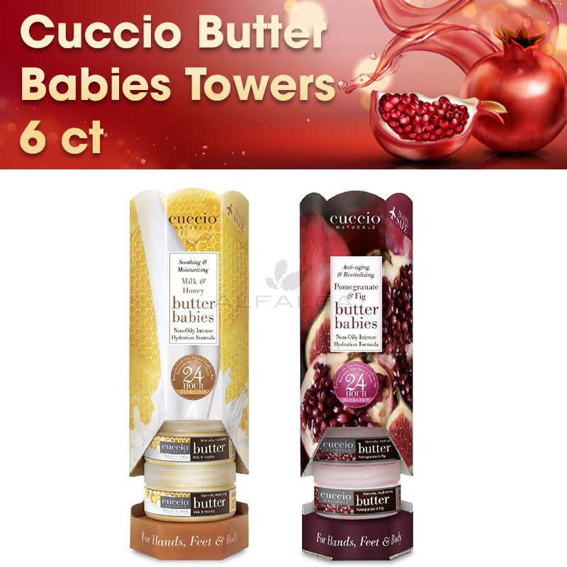 Cuccio Butter Babies Towers 6 ct