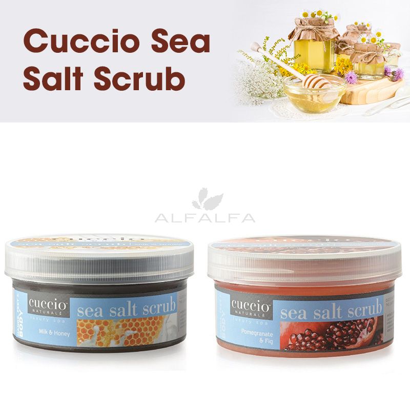 Cuccio Sea Salt/Sugar Exfoliation 19.5 oz