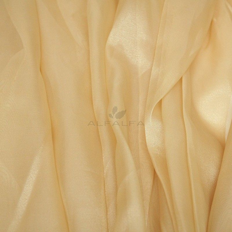 3' Pinch Pleated Gold Drapery
