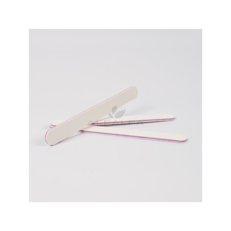 QT White/Pink File 80/80 - Washable 50 ct