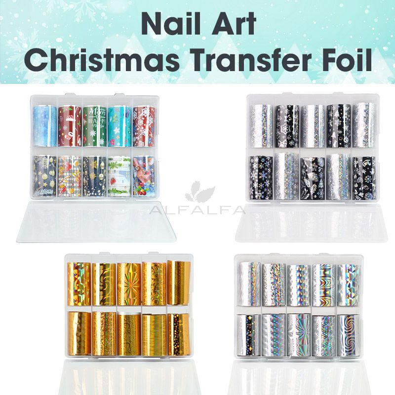 Nail Art Christmas Transfer Foil