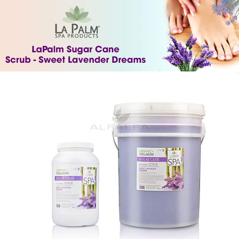 La Palm Extreme Sugar Scrub - Sweet Lavender Dreams