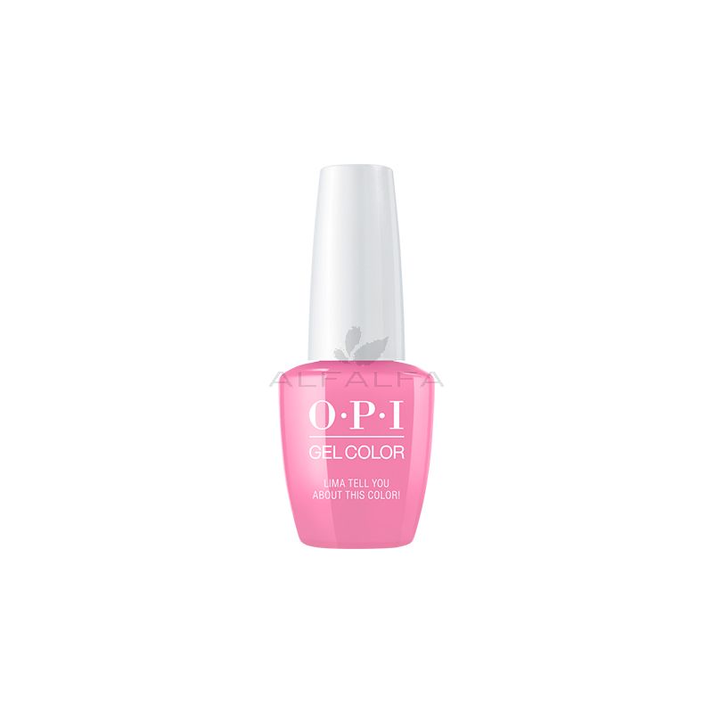 OPI Gel Polish #GCP30 - Lima Tell You About This Color!