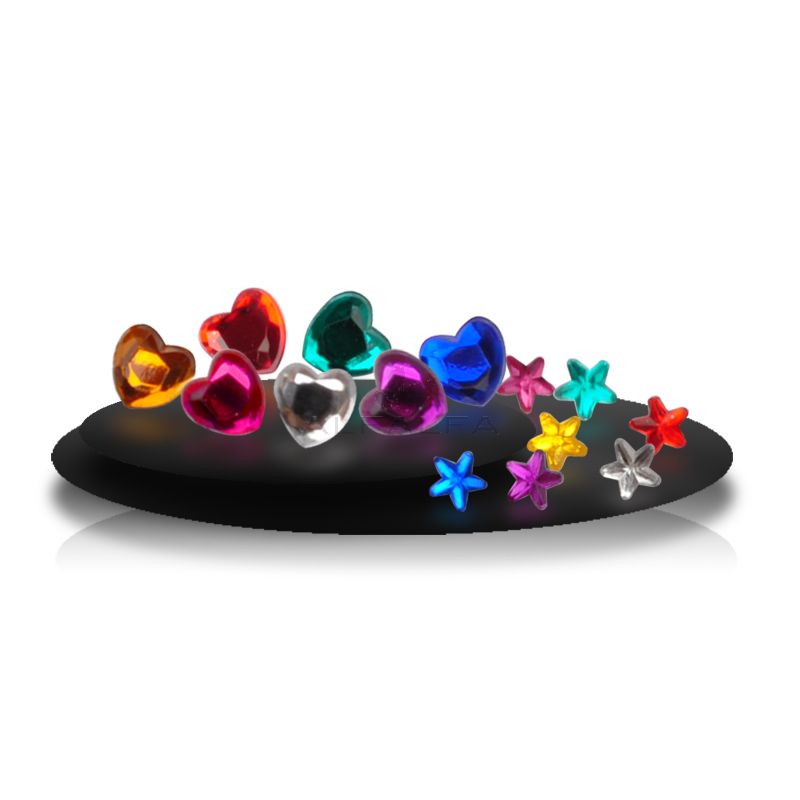 Heart & Star Rhinestone Collections