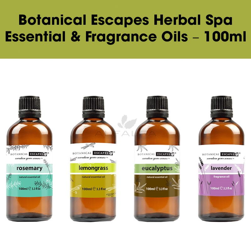 Botanical Escapes Herbal Spa Essential & Fragrance Oils – 100ml