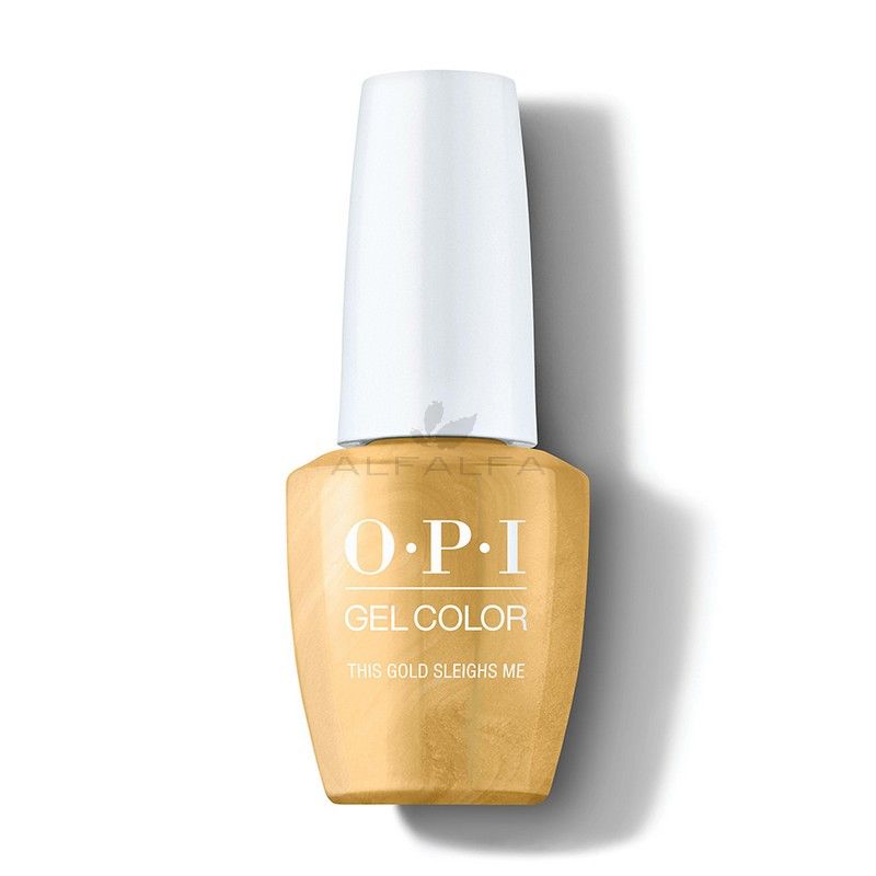 OPI Gel Polish #GCHPM05 - This Gold Sleighs Me