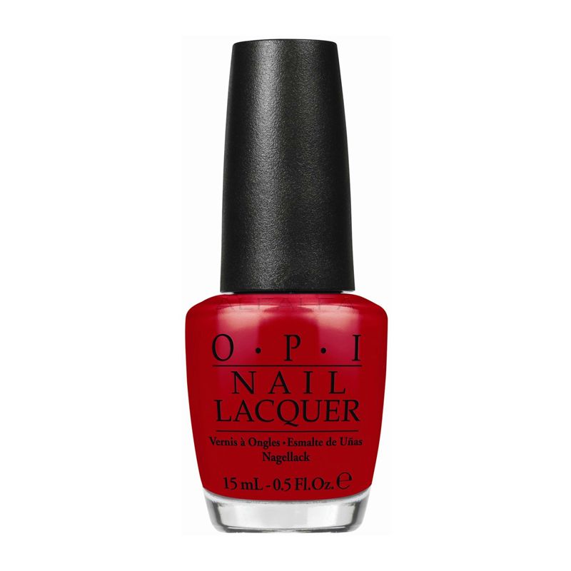 OPI Lacquer #A70 - Red Hot Rio