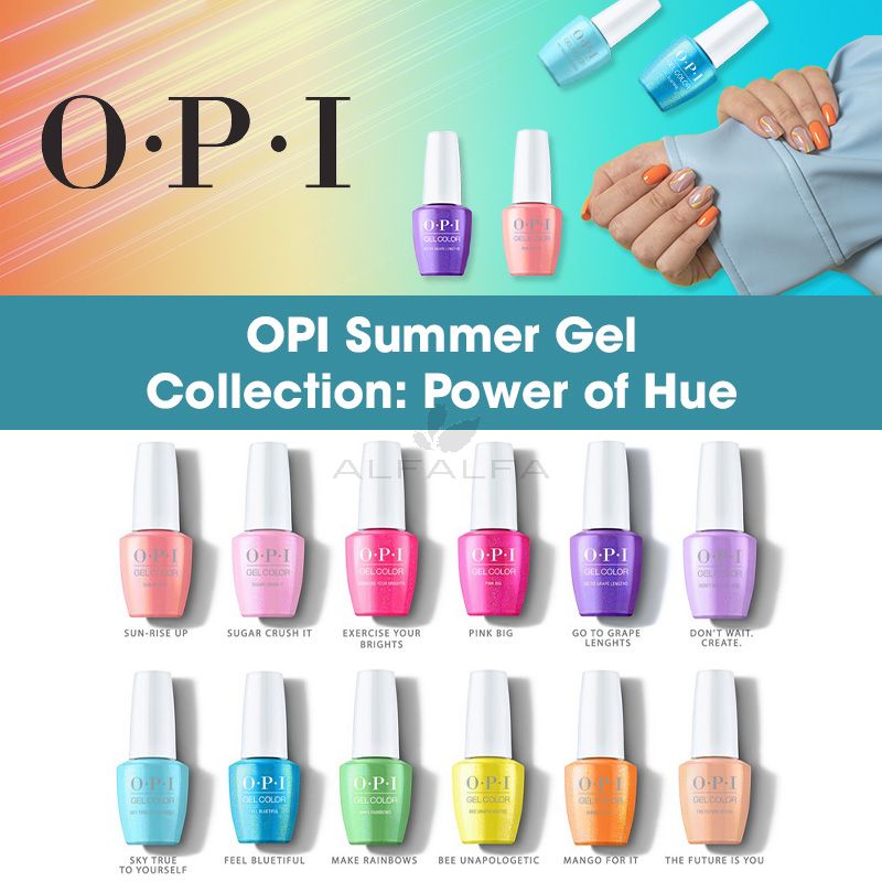 OPI Summer Gel Collection: Power of Hue