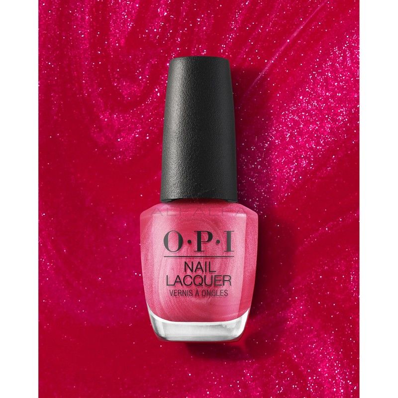 OPI Lac #F014 - Cyber Cherry on Top