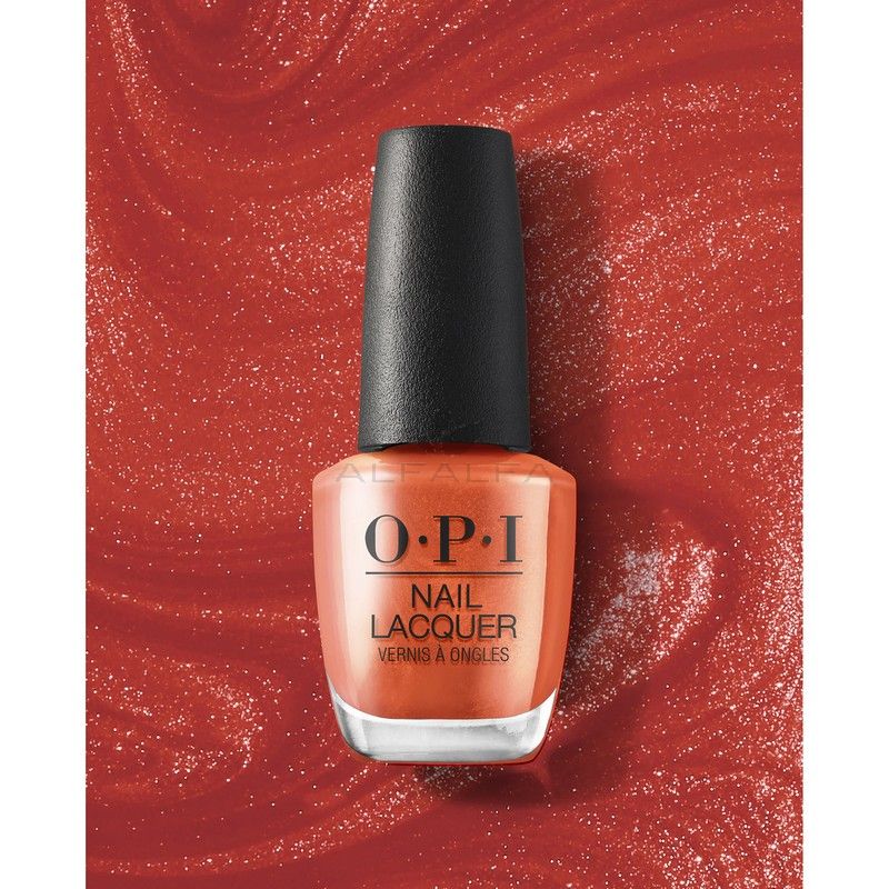 OPI Lac #F020 - Liquid Fire