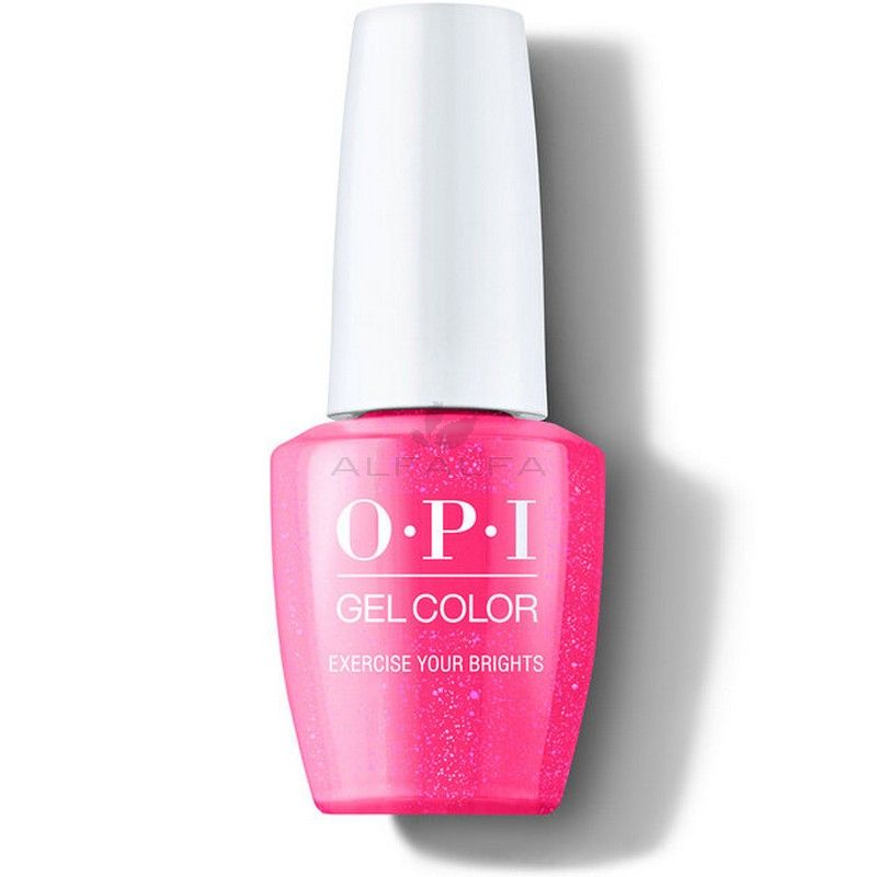 OPI Gel #GCB003 - Exercise Your Brights
