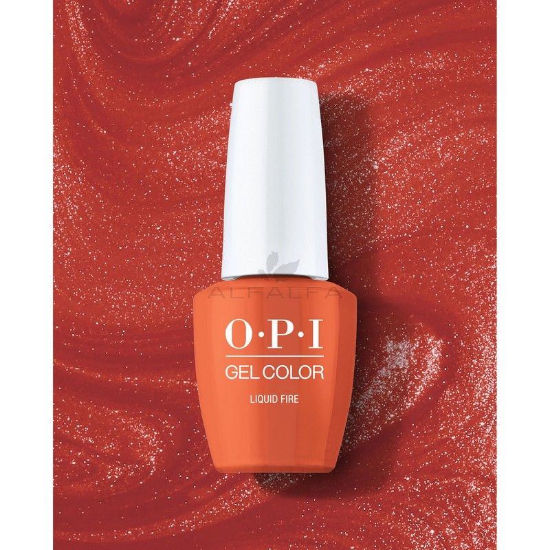 OPI Gel #GCF020 - Liquid Fire