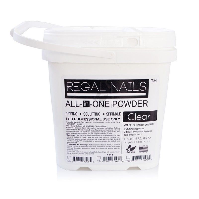 Regal Acrylic Powder - All-in-One Clear - 5 lbs