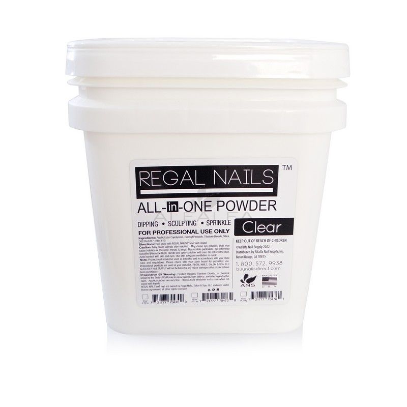 Regal Acrylic Powder - All-in-One Clear - 10 lbs