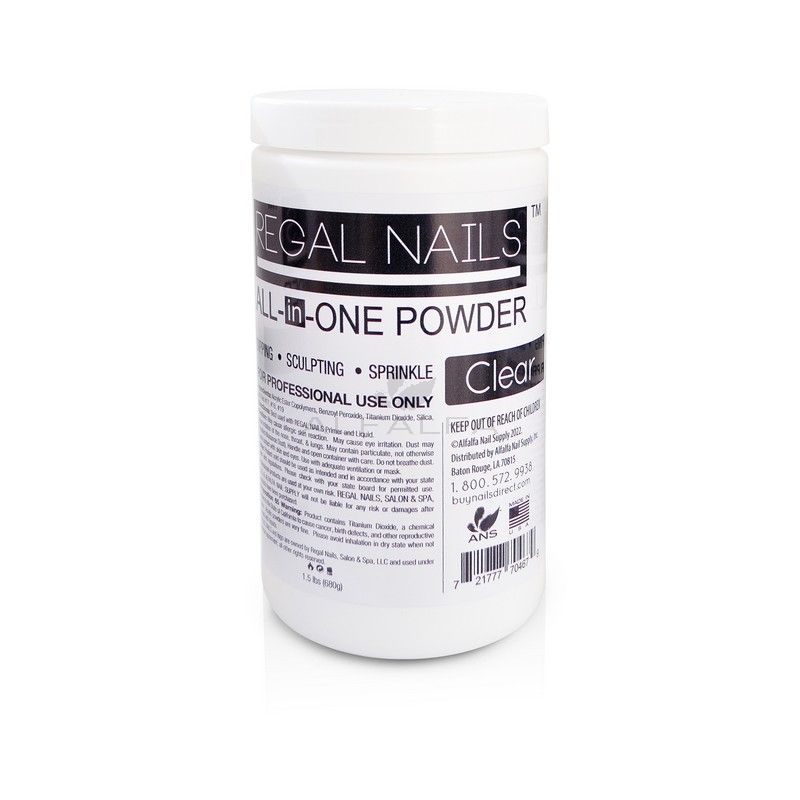 Regal Acrylic Powder - All-in-One Clear - 24 oz