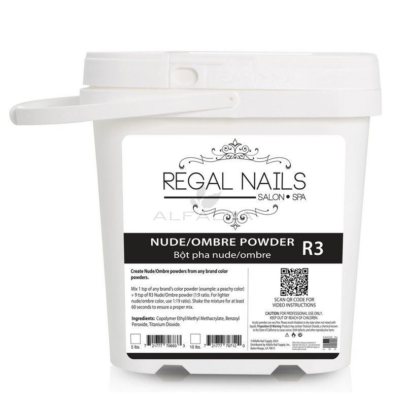 Regal Nails Nude/Ombre Powders R3 - 5lbs