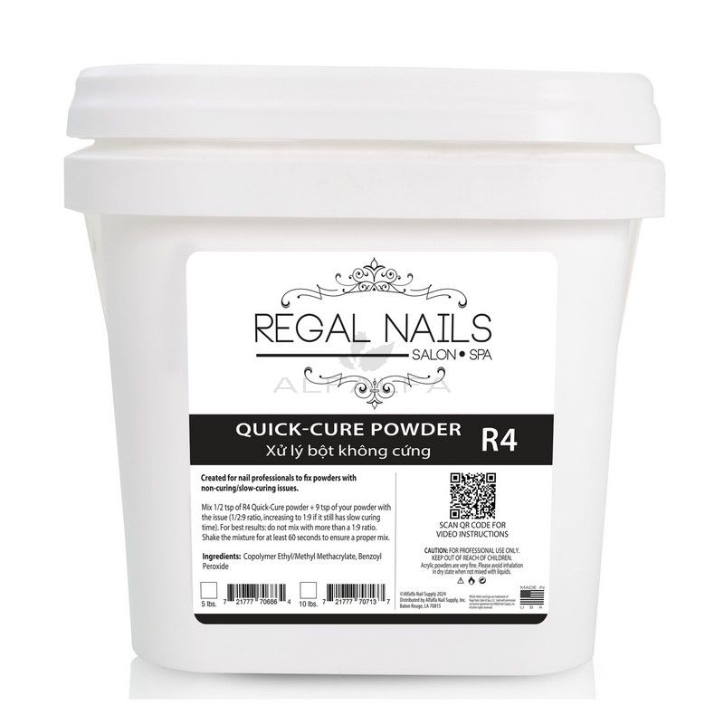 Regal Nails Quick-Cure Powders R4 - 10lbs