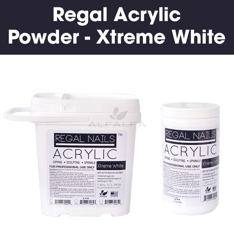 Regal Acrylic Powder - Xtreme White 