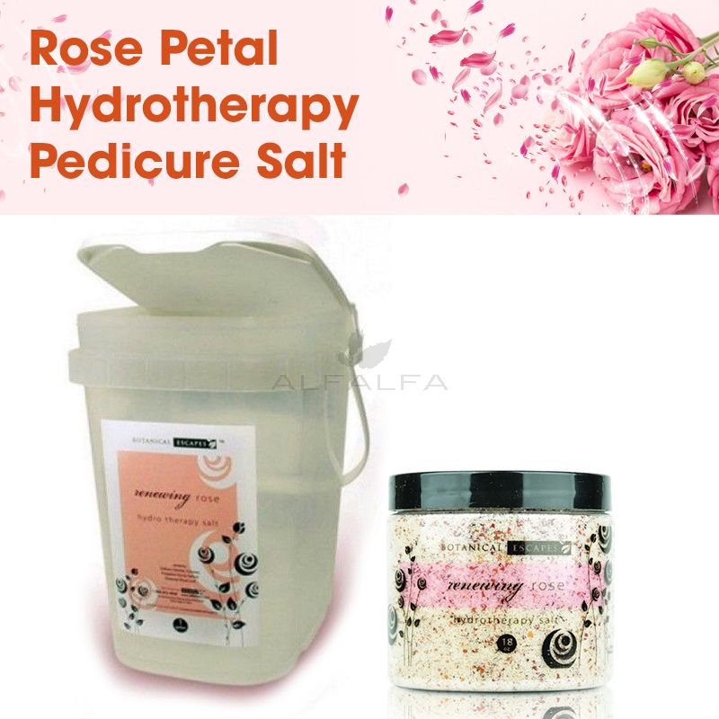 Botanical Escapes Rose Petal Hydrotherapy Salt