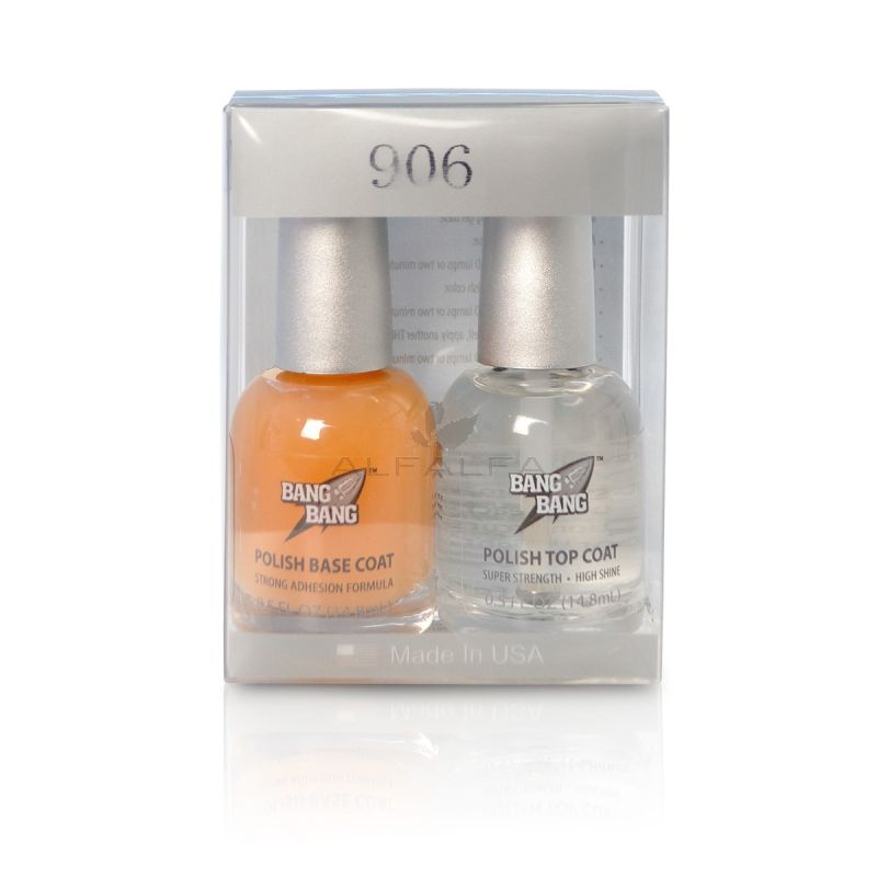 BangBang Duo - Nail Polish Base and Top Coat - 0.5/0.5 oz