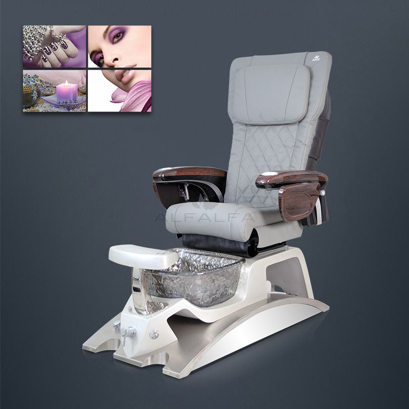 Argento Pedicure Spa Chair Stainless Steel w/ installation