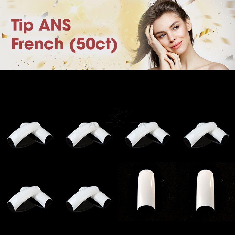 ANS French Tip - #0 to #10 - 50ct