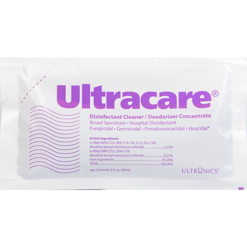 Ultracare Disinfectant Cleaner Pillow Packs 12 ct