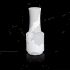 Empty Natural HDPE Bottle 0.5 oz w/Cap and Brush