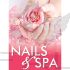 Holographic Window Decal - Naills & Spa - H-8 S
