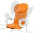 PAD SET 045, Orange (ANS Logo) w/ Splash Guard