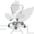 Pedicurist Stool White - Medium