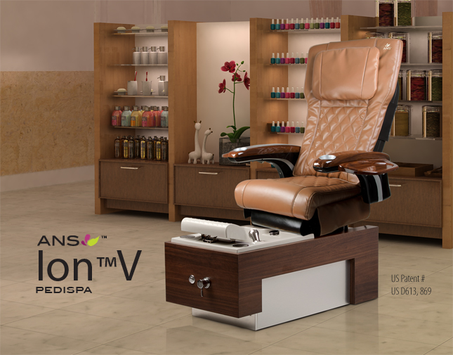 ANS Ion Vented Pedicure Spa