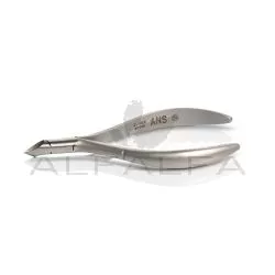 ANS Premium 1/2 Jaw Cuticle Nipper #14 - Round Neck