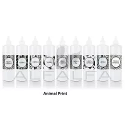 Custom Design Label Cylinder Bottle-Set of 9