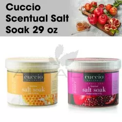 Cuccio Scentual Salt Soak 29 oz