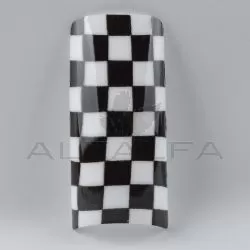 Tip Beyond Design YD4-LV139 (70pc/bx) Damier black & white