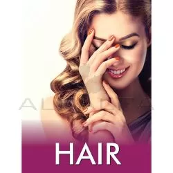 Holographic Window Decal-Hair-H-11