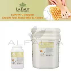 LaPalm Collagen Cream Foot Mask-Milk & Honey