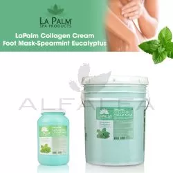 La Palm Collagen Cream Foot Mask-Spearmint Eucalyptus