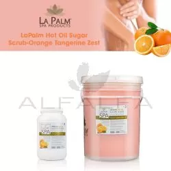 LaPalm Hot Oil Sugar Scrub-Orange Tangerine Zest